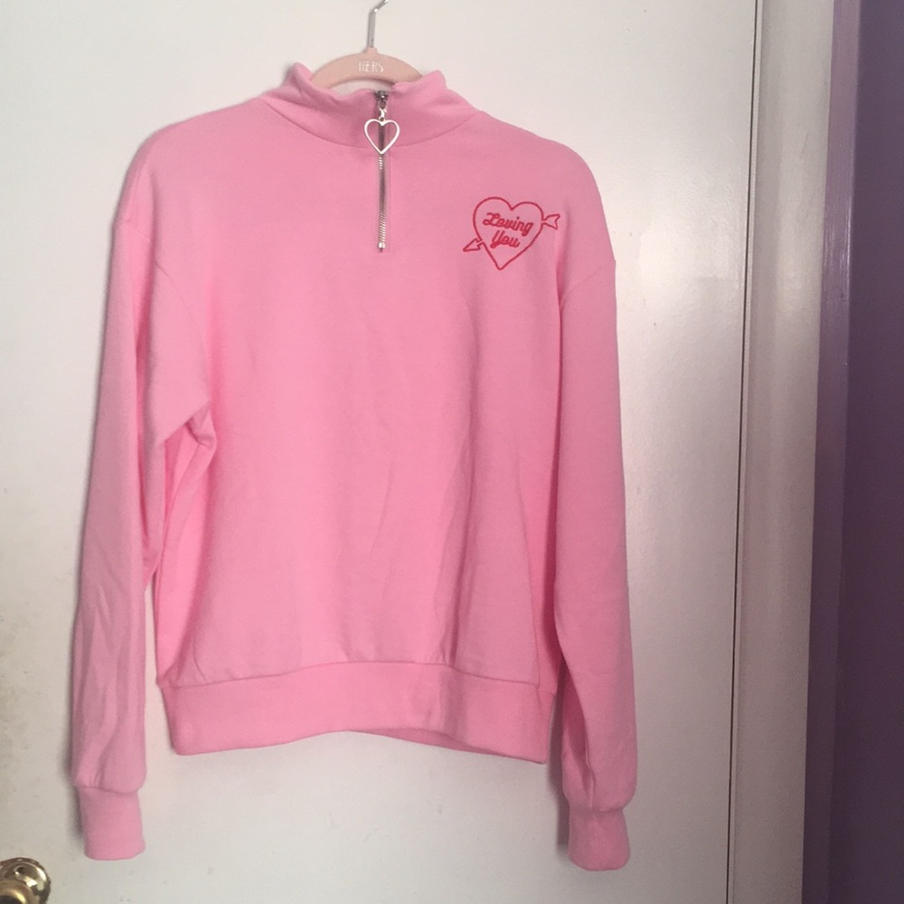 Pink WC pullover